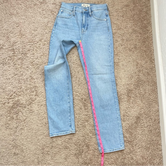 Madewell The Perfect Vintage High Rise Tapered Leg Jeans in Fiore Wash Size 23 - Picture 14 of 15